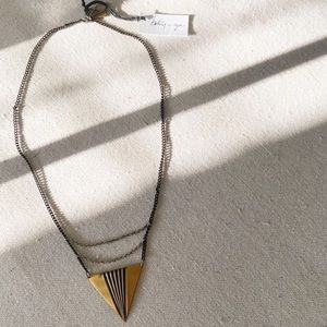 New with tags necklace from Portland, Oregon jewelry designer Betsy & Iya.